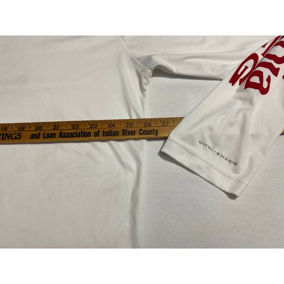 Columbia PFG Shirt Mens 2xl Omni-Shade Long Sleeve Sun Fishing - Picture 3 of 8